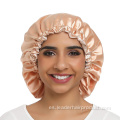 Gorro de seda grande para el cabello para dormir